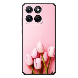 Чехлы с картинкой (Тюльпаны) на Мо Motorola Edge 70 Фюжн Плюс