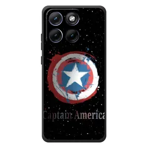 Чехол с Щитом Капитана Америки на Motorola Edge 70 Fusion Plus (Щит Капитана)