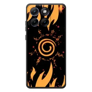 Купить Чехлы на телефон с принтом Anime для Motorola Edge 70 Fusion Plus (Солнце Наруто)