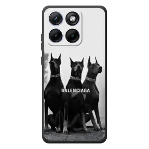 Чехол ДОБЕРМАН для Motorola Edge 70 Fusion Plus (Три добермана)
