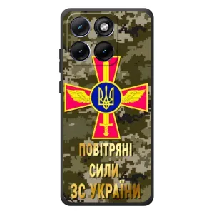 Чехлы на военную тематику для Motorola Edge 70 Fusion Plus (ВС ЗСУ)