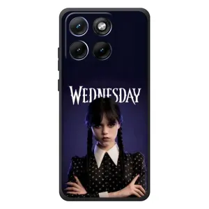 Чехлы с принтом Уэнсдей на Motorola Edge 70 Fusion Plus (Wednesdey)