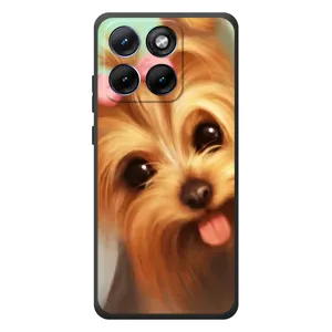 Чехол (ТПУ) Милые собачки для Motorola Edge 70 Fusion Plus (Йоршенский терьер)