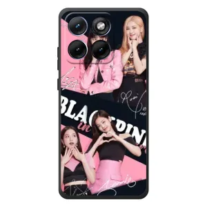 Чехлы с картинкой для Motorola Edge 70 Fusion (BLACKPINK)