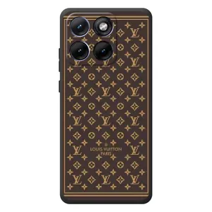 Силиконовый чехол для Motorola Edge 70 Fusion (ФОН Louis Vuitton Paris)