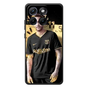 Силиконовый Чехол Motorola Edge 70 Fusion (Gold Neymar)