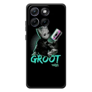 Чехол Супергерои Марвел на Моторола Эдж 70 Фьюжн (Groot)