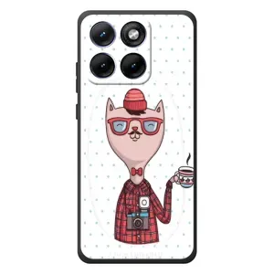 Чехол на тематику: Коты для Motorola Edge 70 Fusion (Кот аристократ)