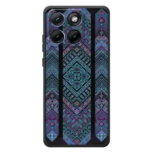 Силиконовый Чехол на Motorola Edge 70 Fusion (Крутой орнамент)