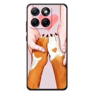 Чехол (ТПУ) Милые собачки для Motorola Edge 70 Fusion (Любовь к собакам)