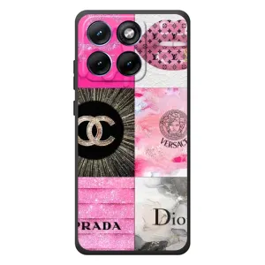 Чехол (Dior, Prada, YSL, Chanel) для Motorola Edge 70 Fusion (Модница)