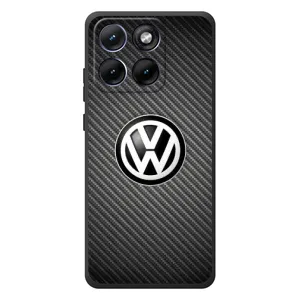 Чехол "Фольксваген" для Motorola Edge 70 Fusion (На карбоне)
