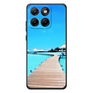 Летний Чехол на Motorola Edge 70 Fusion (Набережная)