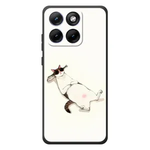 Чехол на тематику: Коты для Motorola Edge 70 Fusion (Отдых)