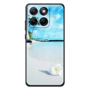 Летний Чехол на Motorola Edge 70 Fusion (Пляж)