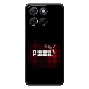 Чехол с Брендами одежды на Моторола Эдж 70 Фьюжн (PUMA стиль)