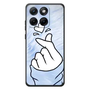 Чехлы (Знак сердечка) на Motorola Edge 70 Fusion (Сердечка знак)
