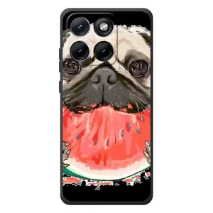 Чехол (ТПУ) Милые собачки для Motorola Edge 70 Fusion (Смешной Мопс)