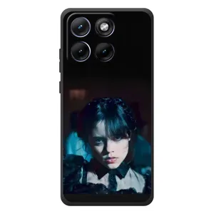 Чехлы с принтом Уэнсдей на Motorola Edge 70 Fusion (Танец Уэнсдей)