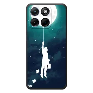 Чехол (ТПУ) с планетами на Motorola Edge 70 Fusion (To The moon)
