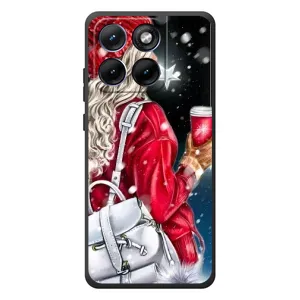 Чехлы на Новый Год Motorola Edge 70 Fusion (Зима пришла)