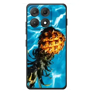 Чехол с изображением вкусной еды для Motorola Edge 70 Max (Ананас)