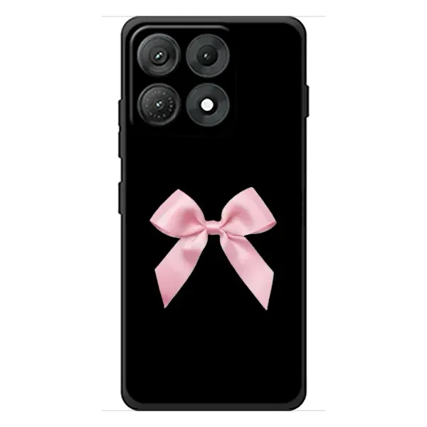 Чехол с рисунком «Бант на черном» для Motorola Edge 70 Max Чехол с рисунком «Бант на черном» для Motorola Edge 70 Max