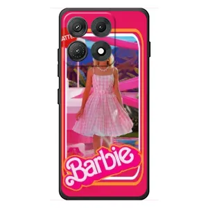 Силиконовый Чехол Барби Фильм на Motorola Edge 70 Max (Барби Марго)