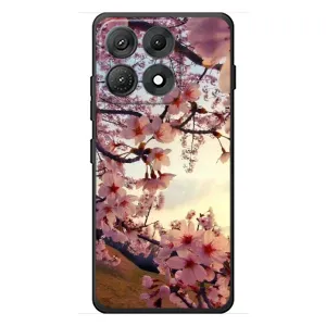 Чехол с принтом САКУРЫ на Motorola Edge 70 Max (Цветущая сакура)