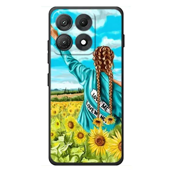 Чехол с рисунком «Девушка на поле» для Motorola Edge 70 Max Чехол с рисунком «Девушка на поле» для Motorola Edge 70 Max