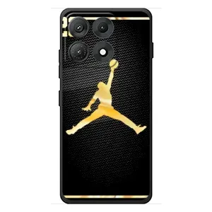 Силіконовый Чохол Nike Air Jordan на Моторола Едж 70 Макс (Джордан 23)