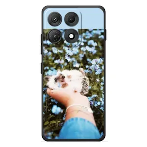 Чохли з зображенням різних тварин на Motorola Edge 70 Max (Їжачок в руці)