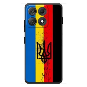 Чехлы УПА (Красно-Чёрный) на Motorola Edge 70 Max (Флаг УПА)