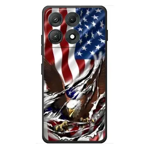Чехол Флаг USA для Motorola Edge 70 Max (Флаг USA)