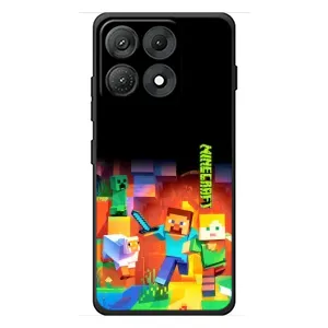 Чехлы для Motorola Edge 70 Max (Персонажи Майн Крафт) (Герой Майнкрафт)