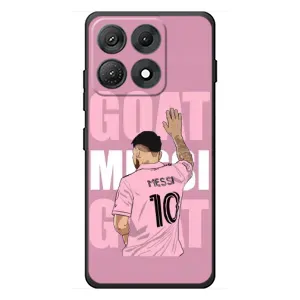 Чехлы Лео Месси в Майами на Motorola Edge 70 Max (GOAT MESSI)