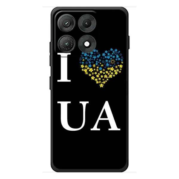 Чехол с рисунком «I Love UA» для Motorola Edge 70 Max Чехол с рисунком «I Love UA» для Motorola Edge 70 Max