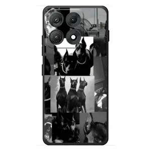 Чохол ДОБЕРМАН для Motorola Edge 70 Max (Колаж Доберман)