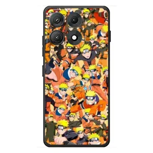 Чохли з принтом НАРУТО на Motorola Edge 70 Max (Коллаж Наруто)