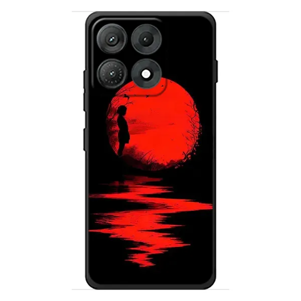 Чехол с рисунком «Красный Закат» для Motorola Edge 70 Max Чехол с рисунком «Красный Закат» для Motorola Edge 70 Max