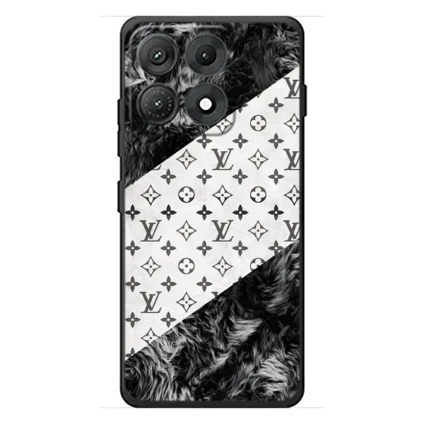 Чехол с рисунком «LV на белом» для Motorola Edge 70 Max Чехол с рисунком «LV на белом» для Motorola Edge 70 Max