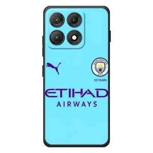 Силиконовые Чехлы принт Футбол на Motorola Edge 70 Max (Man City)