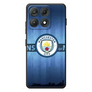 Силиконовые Чехлы принт Футбол на Motorola Edge 70 Max (ManCity)