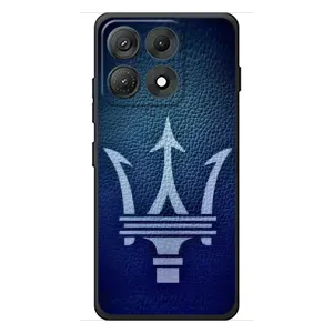 Чехлы с тематикой "Крутые машины" на Motorola Edge 70 Max (Лого Maserati)