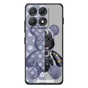 Силіконовий чохол для Motorola Edge 70 Max (Ведмідь Louis Vuitton)