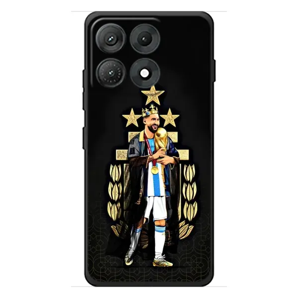 Чехол с рисунком «Месси король» для Motorola Edge 70 Max Чехол с рисунком «Месси король» для Motorola Edge 70 Max