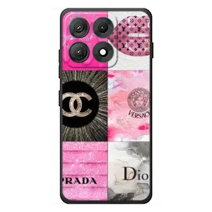 Чехол (Dior, Prada, YSL, Chanel) для Motorola Edge 70 Max (Модница)
