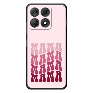 Чехлы на день мамы для Моторола Эдж 70 Макс (Надпись мама)