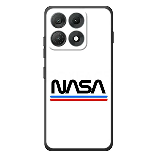 Чехол с рисунком «NASA на белом фоне» для Motorola Edge 70 Max Чехол с рисунком «NASA на белом фоне» для Motorola Edge 70 Max