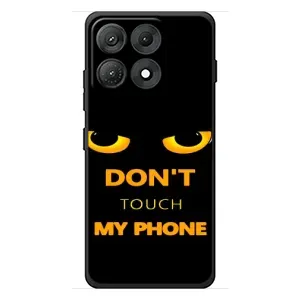 Чехол с Прикольным принтом на Motorola Edge 70 Max (Не трогай мой телефон)